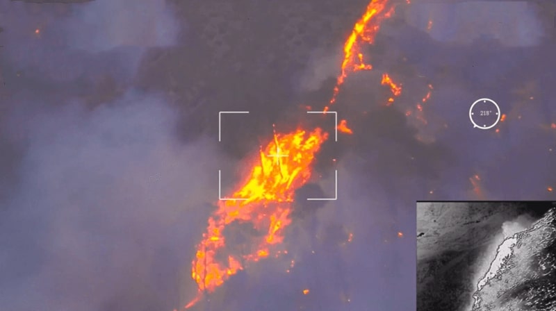 Drone?surveillance of forest fire