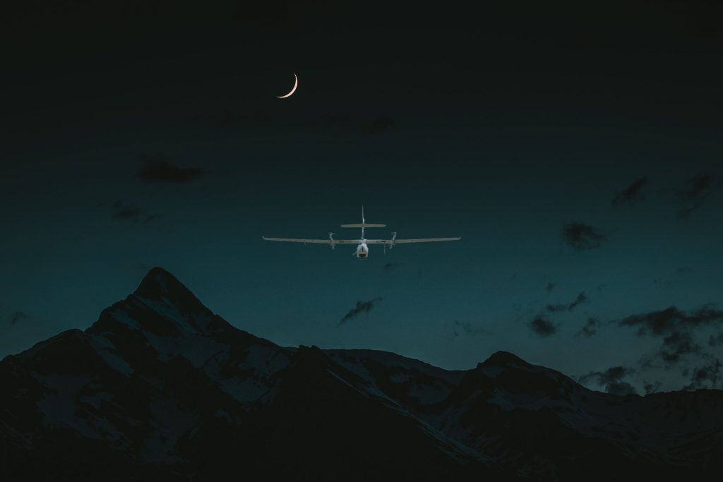 CW-15 flies at night