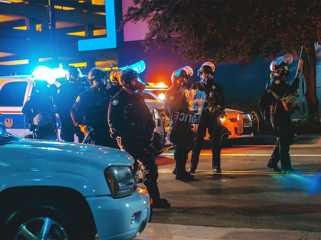 Police and police vehicles