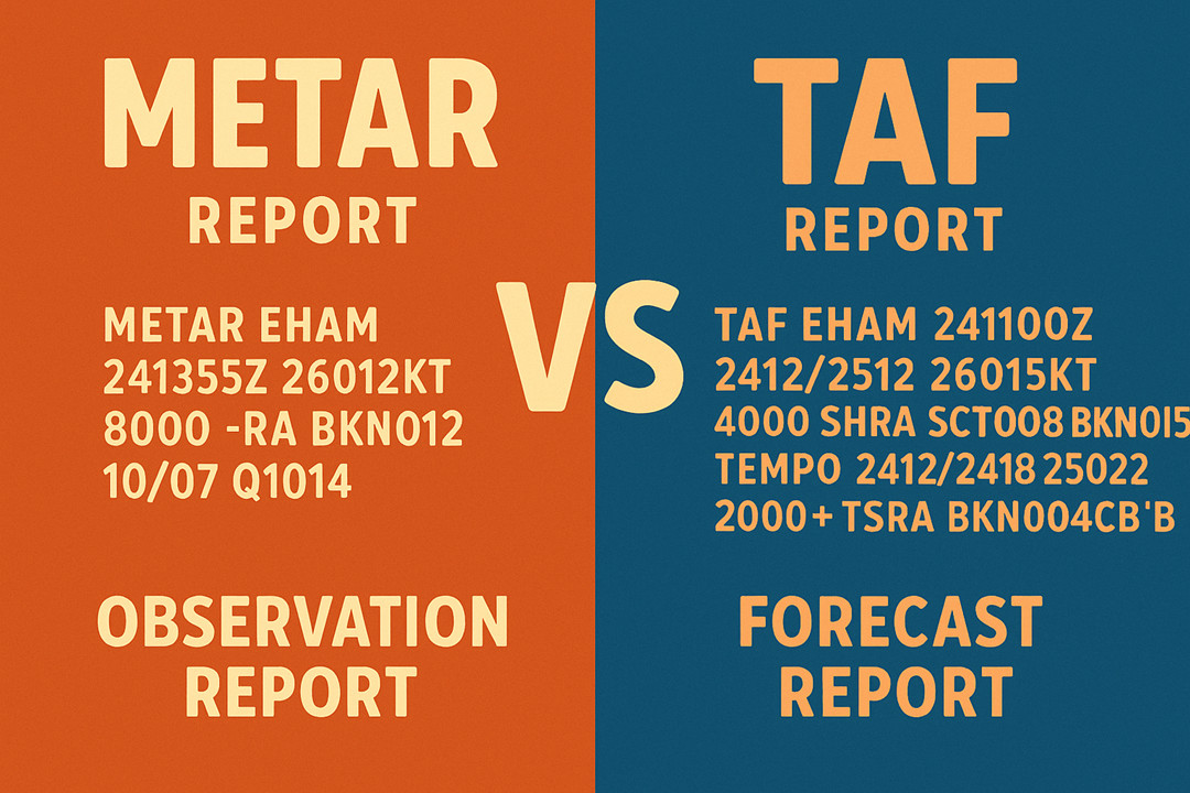 METAR vs. TAF